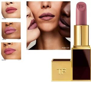 Tom Ford Lip Color Matte 04 PUSSYCAT Lipstick Full Size 0.10 oz New 2025